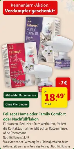 Fressnapf Felisept home oder family comfort Angebot