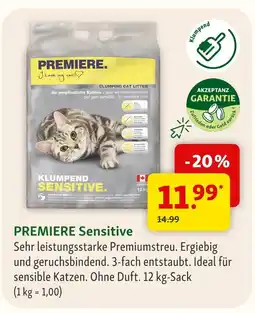 Fressnapf Premiere sensitive Angebot