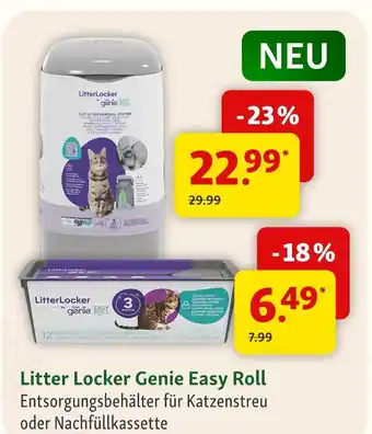 Fressnapf Litter locker genie easy roll entsorgungsbehälter Angebot