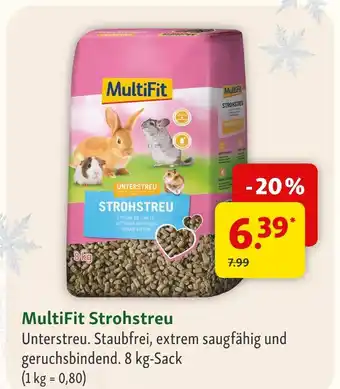 Fressnapf Multifit strohstreu Angebot