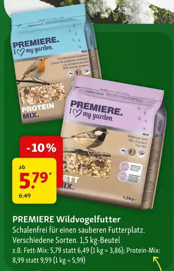 Fressnapf Premiere fett-mix Angebot
