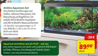 Fressnapf Anione aquarium-set Angebot