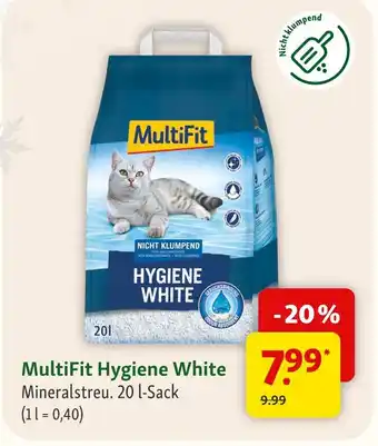 Fressnapf Multifit hygiene white Angebot