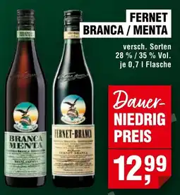 Handelshof Fernet branca/menta Angebot