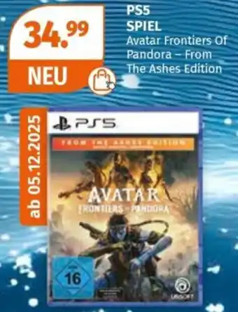 Müller PS5 SPIEL Avatar Frontiers Of Pandora - From The Ashes Edition Angebot