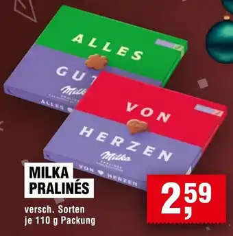 Handelshof Milka pralinés Angebot