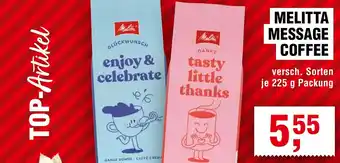 Handelshof Melitta message coffee Angebot