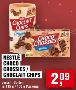Handelshof Nestlé choco crossies / choclait chips Angebot