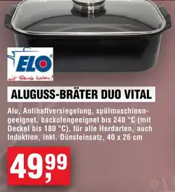 Handelshof ELO aluguss-bräter duo vital Angebot