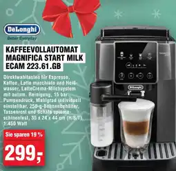 Handelshof DeLonghi KAFFEEVOLLAUTOMAT MAGNIFICA START MILK ECAM 223.61.GB Angebot