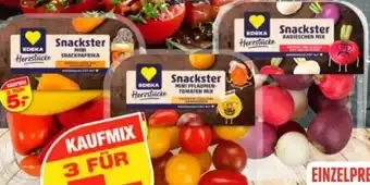 Edeka Edeka Herzstücke Mini-Pflaumentomaten Snackster Angebot