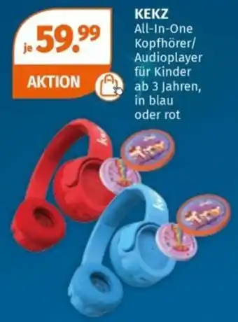Müller KEKZ All-In-One Kopfhörer/ Audioplayer für Kinder Angebot
