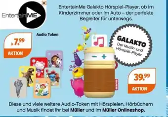 Müller Entertain ME Musik-und Hörspiel-Player GALAKTO Angebot