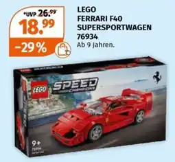 Müller LEGO SPEED FERRARI F40 SUPERSPORTWAGEN Angebot