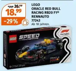 Müller LEGO SPEED ORACLE RED BULL RACING RB20 F1 RENNAUTO 77243 Angebot
