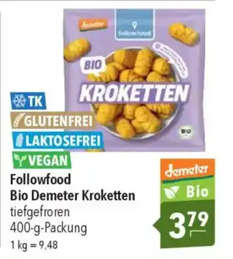 CITTI Markt Followfood Bio Demeter Kroketten Angebot