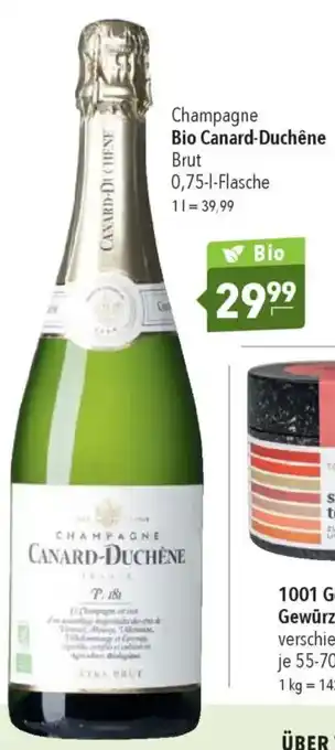 CITTI Markt Bio Canard-Duchêne Brut Angebot