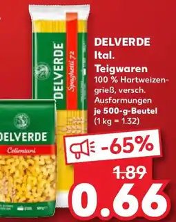 Kaufland DELVERDE Ital. Teigwaren Angebot