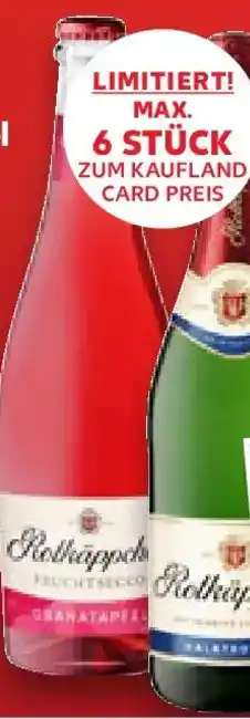 Kaufland ROTKÄPPCHEN Sekt oder Fruchtsecco Angebot