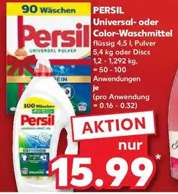 Kaufland PERSIL Universal- oder Color-Waschmittel Angebot