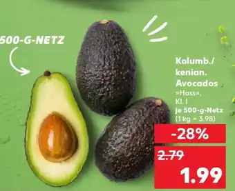 Kaufland Kolumb./ kenian. Avocados Angebot