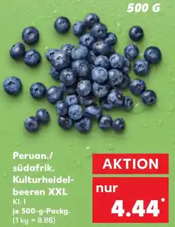 Kaufland Peruan./ südafrik. Kulturheidelbeeren XXL Angebot