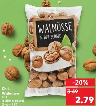 Kaufland Chil. Walnüsse Angebot