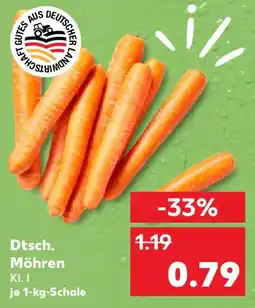Kaufland Dtsch. Möhren Angebot