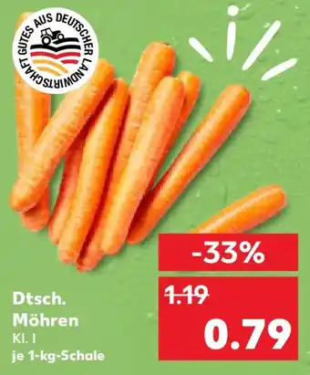 Kaufland Dtsch. Möhren Angebot