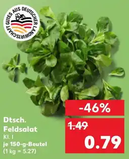 Kaufland Dtsch. Feldsalat Angebot