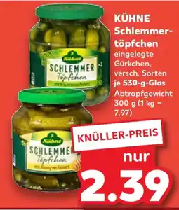 Kaufland KÜHNE Schlemmer töpfchen Angebot