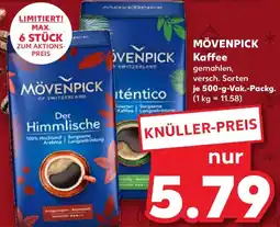 Kaufland MÖVENPICK Kaffee Angebot