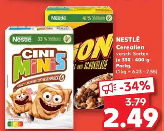 Kaufland NESTLÉ Cerealien Angebot