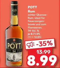 Kaufland POTT Rum Angebot