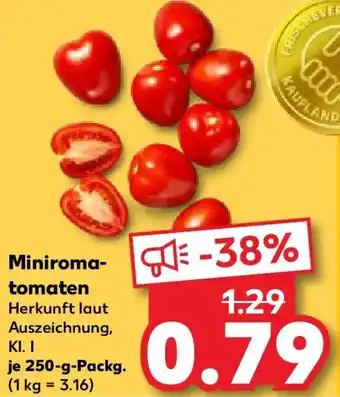 Kaufland Miniromatomaten Angebot
