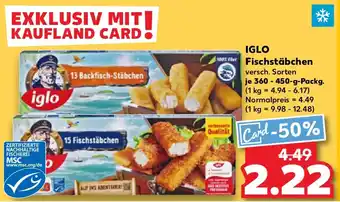 Kaufland IGLO Fischstäbchen Angebot