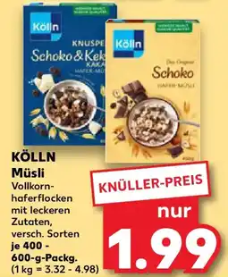 Kaufland KÖLLN Müsli Angebot