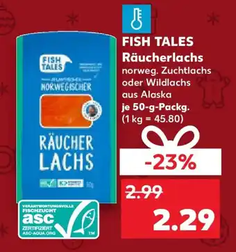 Kaufland FISH TALES Räucherlachs Angebot