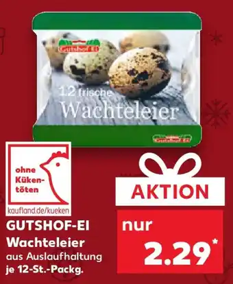 Kaufland GUTSHOF-EI Wachteleier Angebot