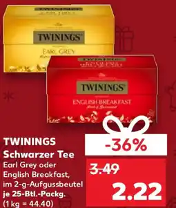 Kaufland TWININGS Schwarzer Tee Angebot