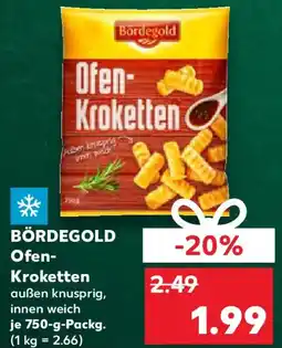 Kaufland BÖRDEGOLD Ofen- Kroketten Angebot