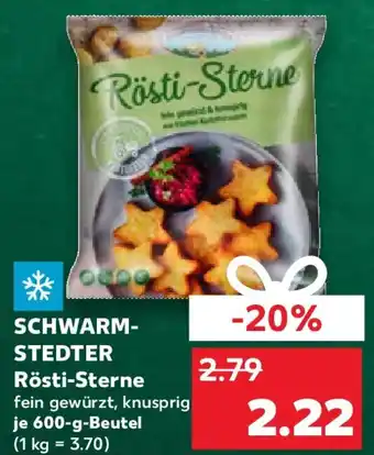 Kaufland SCHWARM- STEDTER Rösti-Sterne Angebot