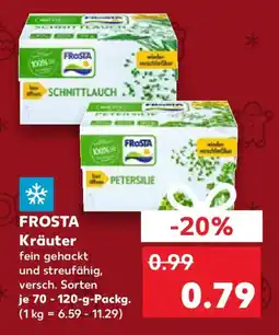 Kaufland FROSTA Kräuter Angebot