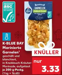 Kaufland K-BLUE BAY Marinierte Garnelen Angebot