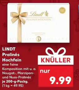 Kaufland LINDT Pralinés Hochfein Angebot