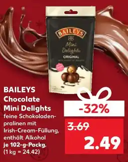 Kaufland BAILEYS Chocolate Mini Delights Angebot