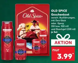 Kaufland OLD SPICE Geschenkset Angebot