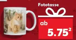 Kaufland Fototasse Angebot