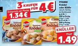 Kaufland PFANNI Knödel oder Klöße Angebot