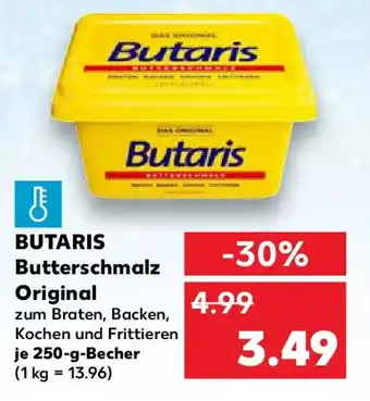 Kaufland BUTARIS Butterschmalz Original Angebot